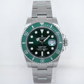 2020 NEW PAPERS Rolex Submariner Hulk 116610LV Green Dial Ceramic Watch Box