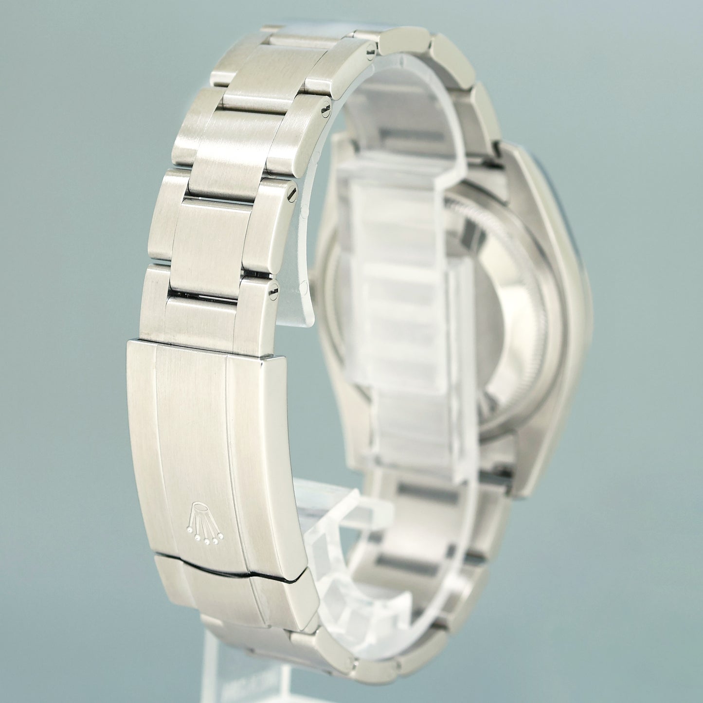 2018 MINT PAPERS Rolex 36mm Oyster Perpetual 116000 Rhodium Stick Steel Watch Box