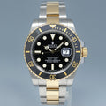 MINT PAPERS Rolex Submariner 116613LN Two Tone Steel Yellow Gold Black Ceramic Watch
