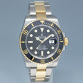 MINT PAPERS Rolex Submariner 116613LN Two Tone Steel Yellow Gold Black Ceramic Watch