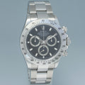 MINT 2009 Rolex Daytona 116520 Black Dial Steel Chronograph 40mm Watch Box