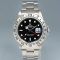 2010 MINT Rolex Explorer II 16570 Stainless Steel Black Date 3186 40mm Watch Box