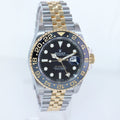 2025 NEW PAPERS Rolex GMT Master Gold Two Tone Jubilee Black 126713 Watch Box