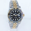2024 NEW PAPERS Rolex 126713GRNR GMT Master II Gold Two Tone Jubilee Black Watch Box