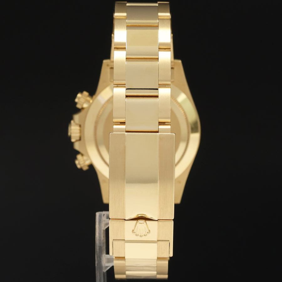 2023 NEW PAPERS Rolex Daytona 116508 Green Yellow Gold Chrono John Mayer Watch Box