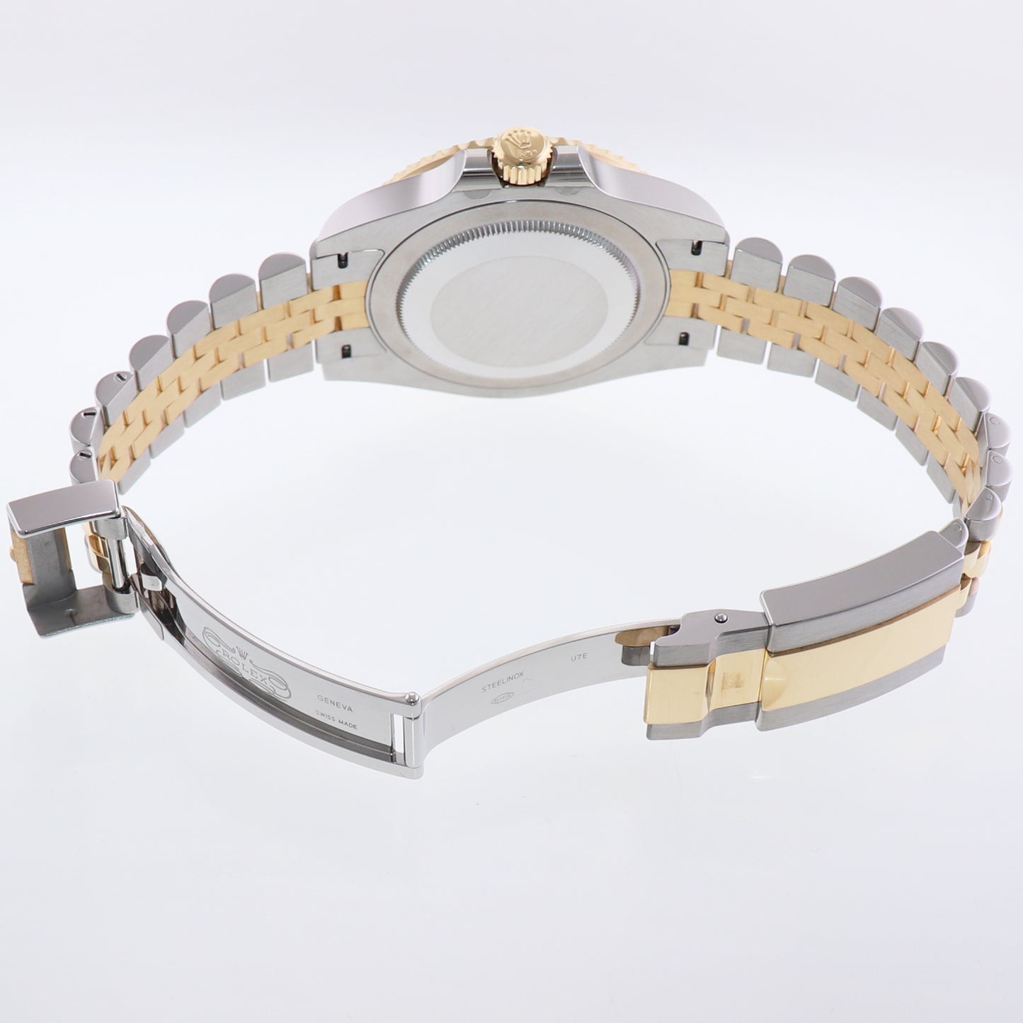 2024 NEW PAPERS Rolex GMT Master Gold Two Tone Jubilee Black 126713 Watch Box