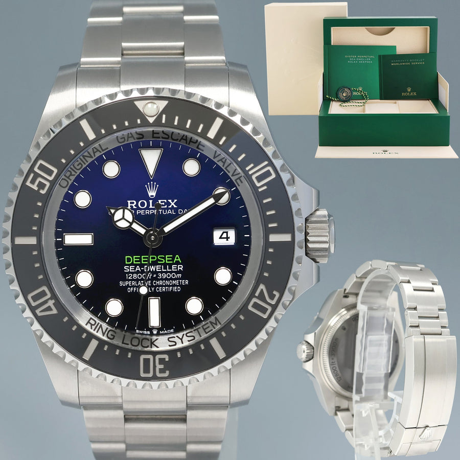 2025 NEW Rolex Sea-Dweller Deepsea 44mm James Cameron 136660 Watch Box