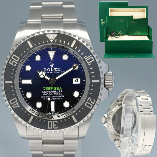2025 MINT Rolex Sea-Dweller Deepsea 44mm James Cameron 136660 Watch Box