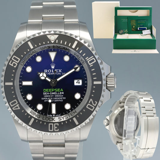 2023 NEW PAPERS Rolex Sea-Dweller Deepsea 44mm James Cameron 136660 Watch