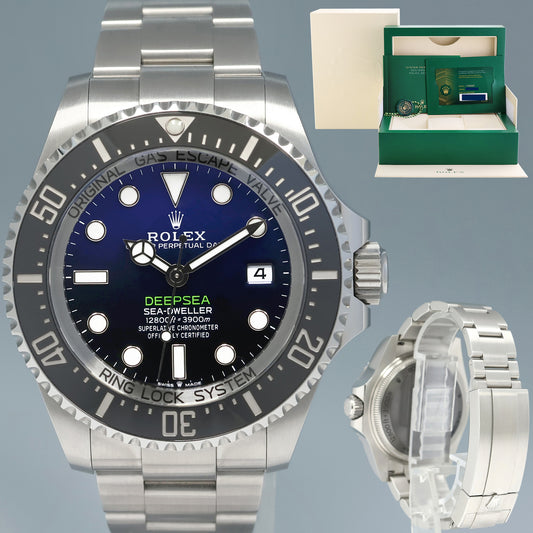 2024 NEW PAPERS Rolex Sea-Dweller Deepsea 44mm James Cameron 136660 Watch