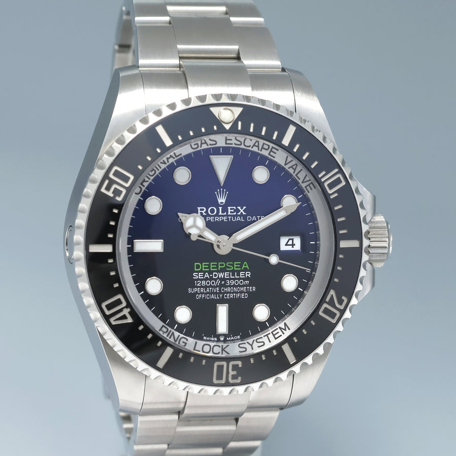 2023 NEW PAPERS Rolex Sea-Dweller Deepsea 44mm James Cameron 136660 Watch
