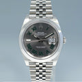 2025 NEW PAPERS Rolex 126300 DateJust 41 Steel Wimbledon Jubilee 41mm Watch Box