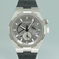 2016 PAPERS Vacheron Constantin Overseas 47450 Grey 42mm Titanium Dual Time Watch