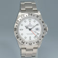 MINT 2008 Rolex Explorer II 16570 Polar White Dial Steel 40mm 3186 Watch Box
