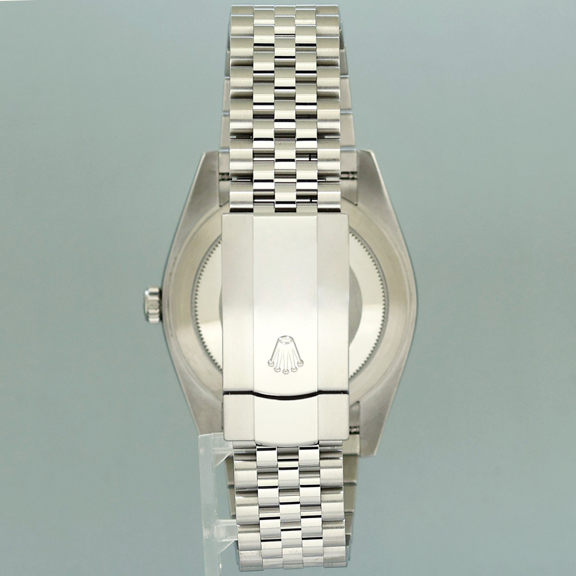MINT PAPERS Rolex DateJust 41 White 126334 Steel White Gold Jubilee Watch Box