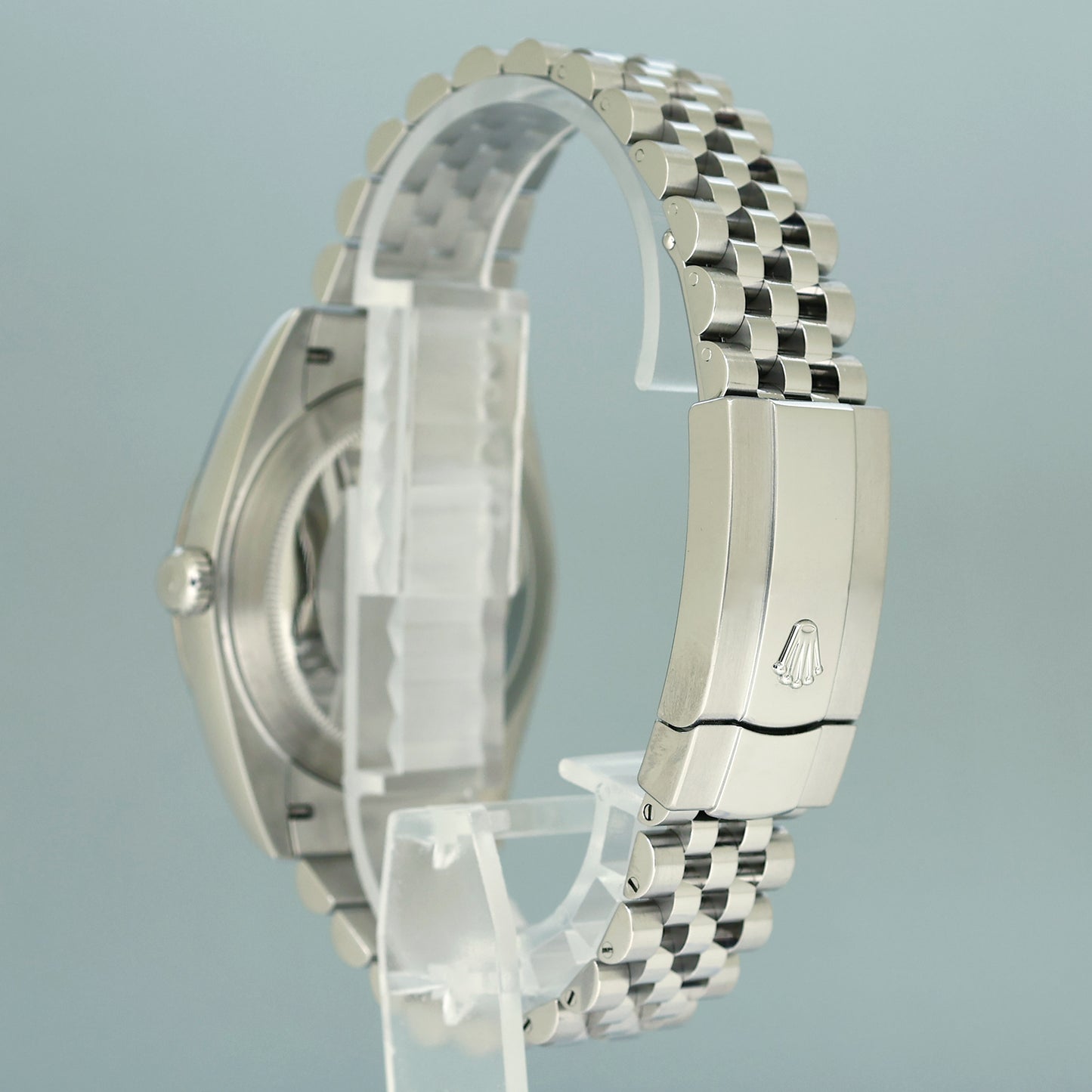 MINT PAPERS Rolex DateJust 41 White 126334 Steel White Gold Jubilee Watch Box