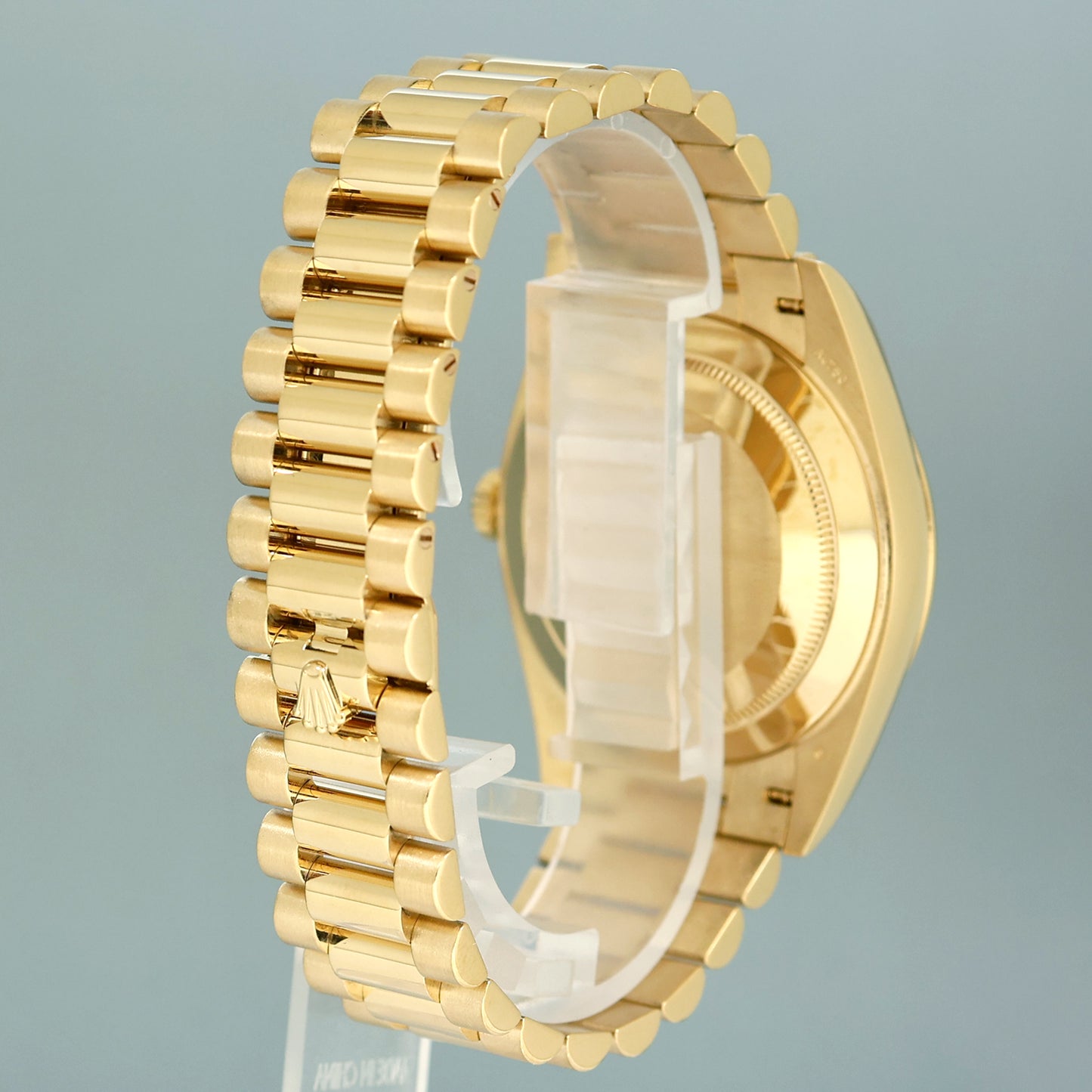 2021 PAPERS Rolex Day-Date 40 President 228238 Silver Motif Yellow Gold Watch Box