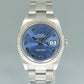 2023 NEW Rolex DateJust 41 Blue Roman Oyster White Gold Fluted 126334 Watch Box