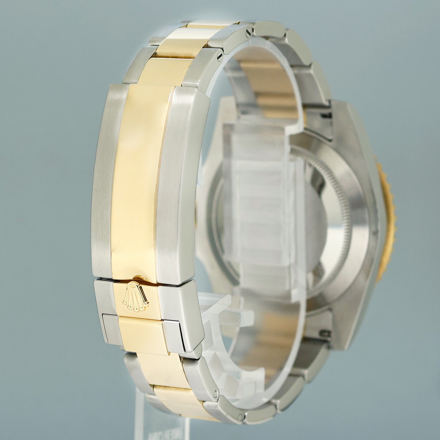 MINT 2020 PAPERS Rolex Submariner Blue Ceramic 116613LB Two Tone Yellow Gold Watch Box