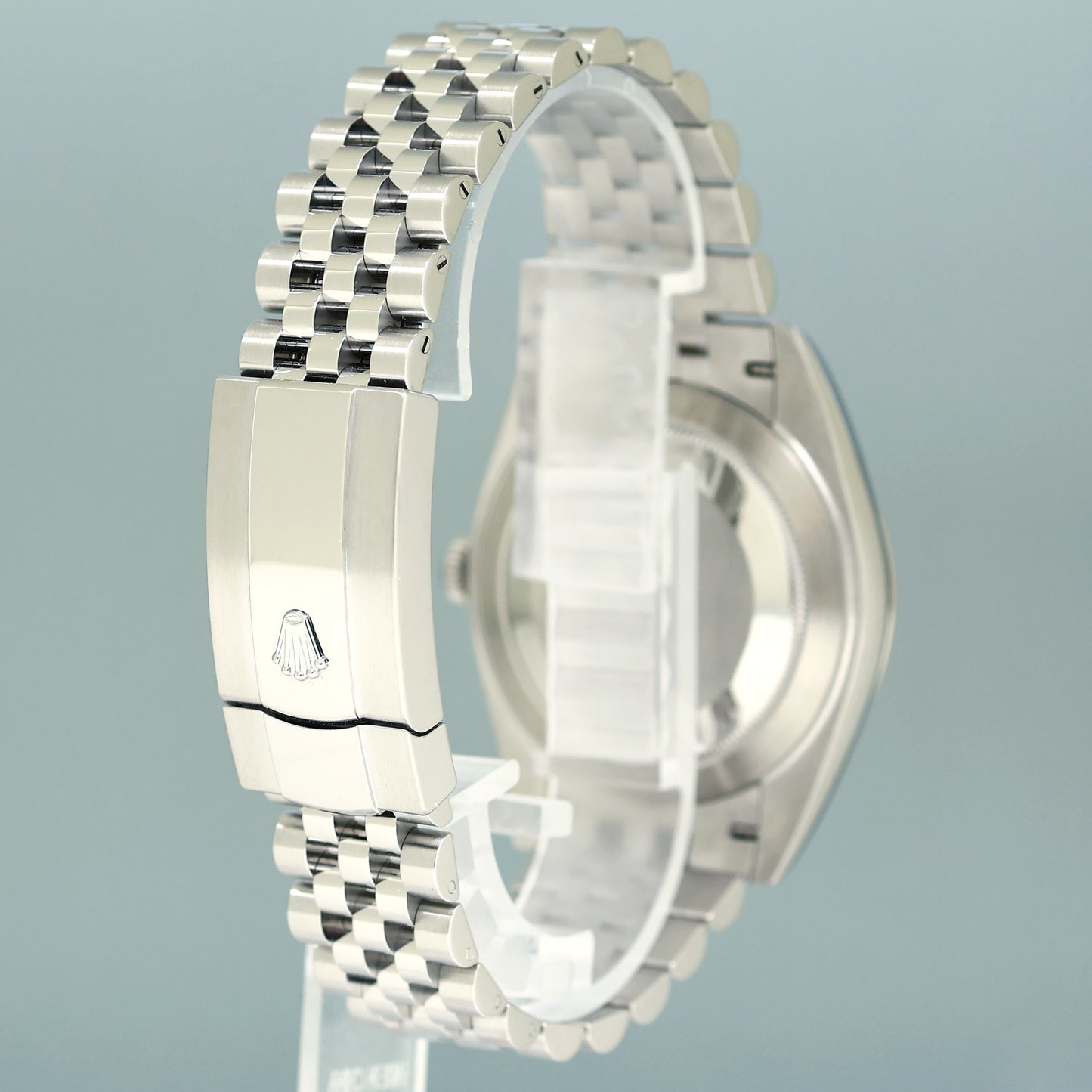 MINT PAPERS Rolex DateJust 41 White 126334 Steel White Gold Jubilee Watch Box