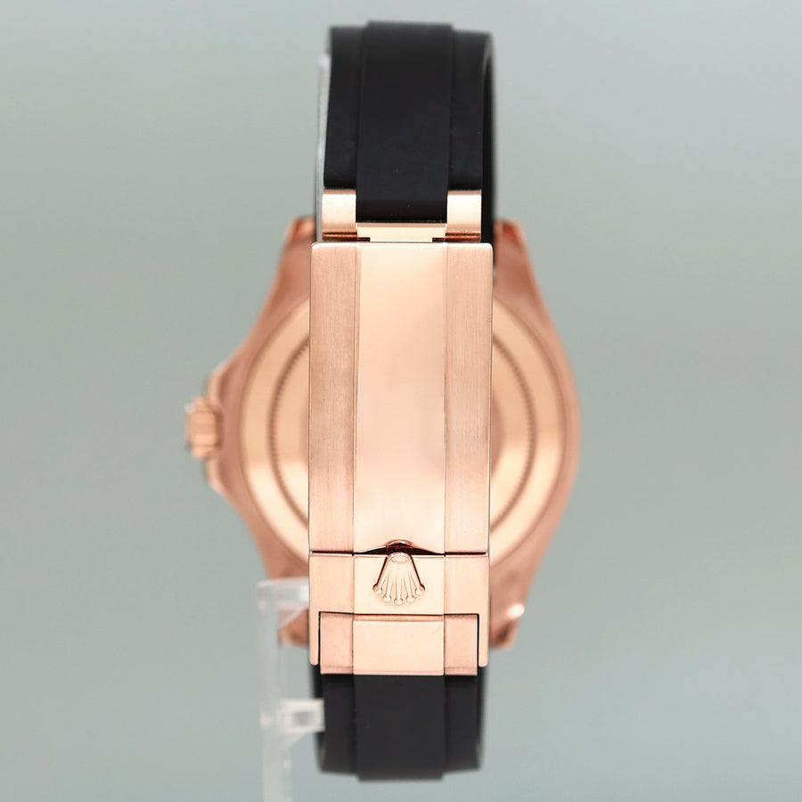 MINT 2019 PAPERS Rolex Yacht-Master 126655 Rose Gold 40mm Oysterflex Watch Box