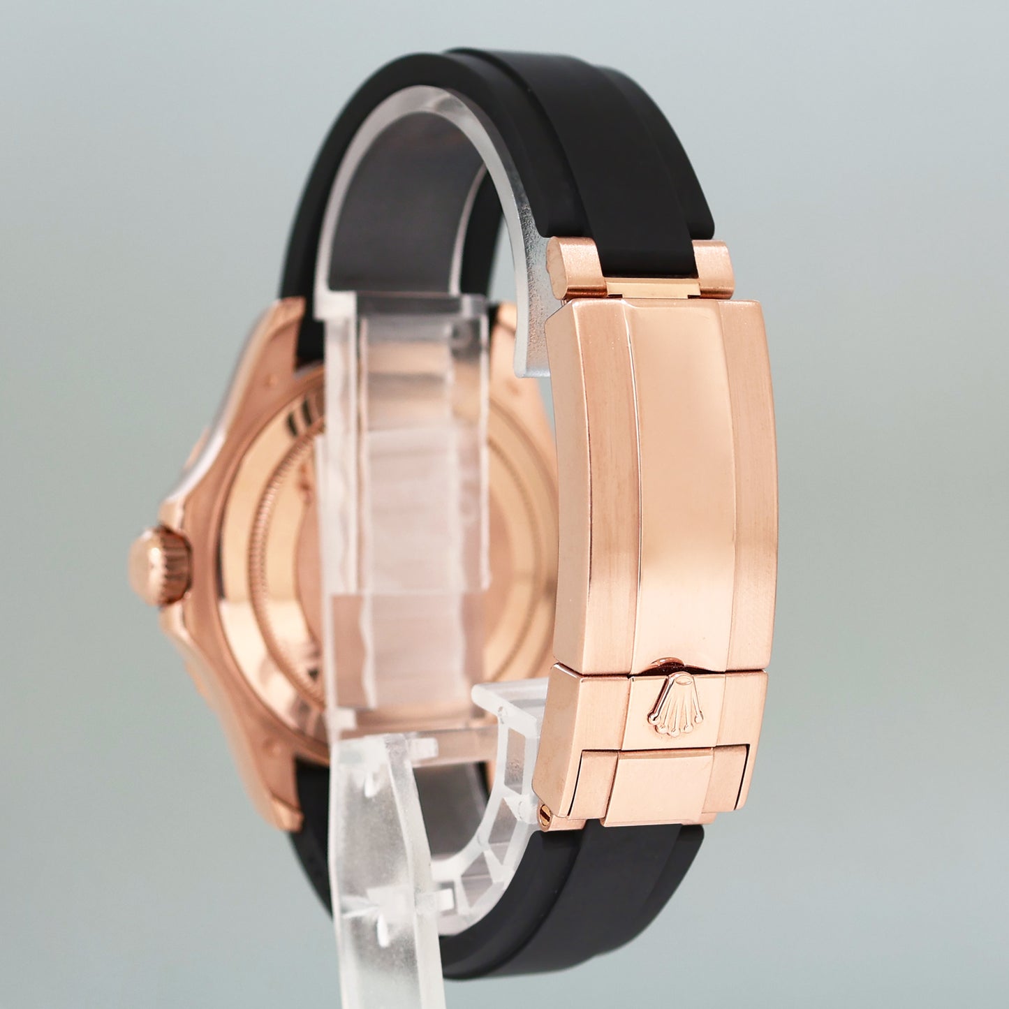 2019 PAPERS Rolex Yacht-Master 126655  Rose Gold 40mm Oysterflex Watch Box