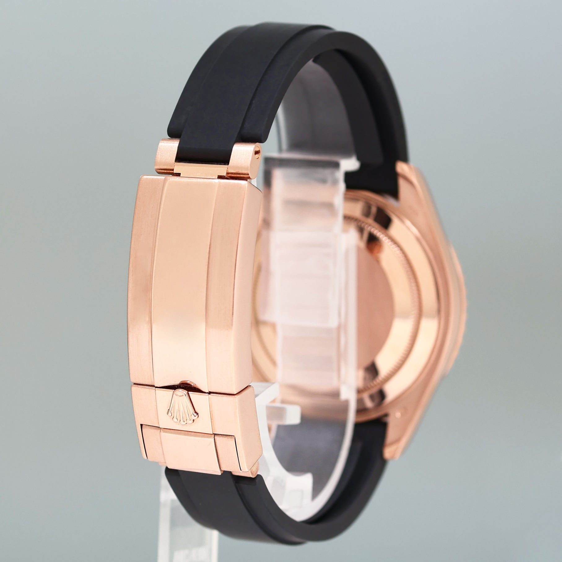 2019 PAPERS Rolex Yacht-Master 126655  Rose Gold 40mm Oysterflex Watch Box