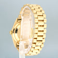 Rolex President Day Date Champagne Tapestery 18238 Double Quick Set Yellow Gold Watch