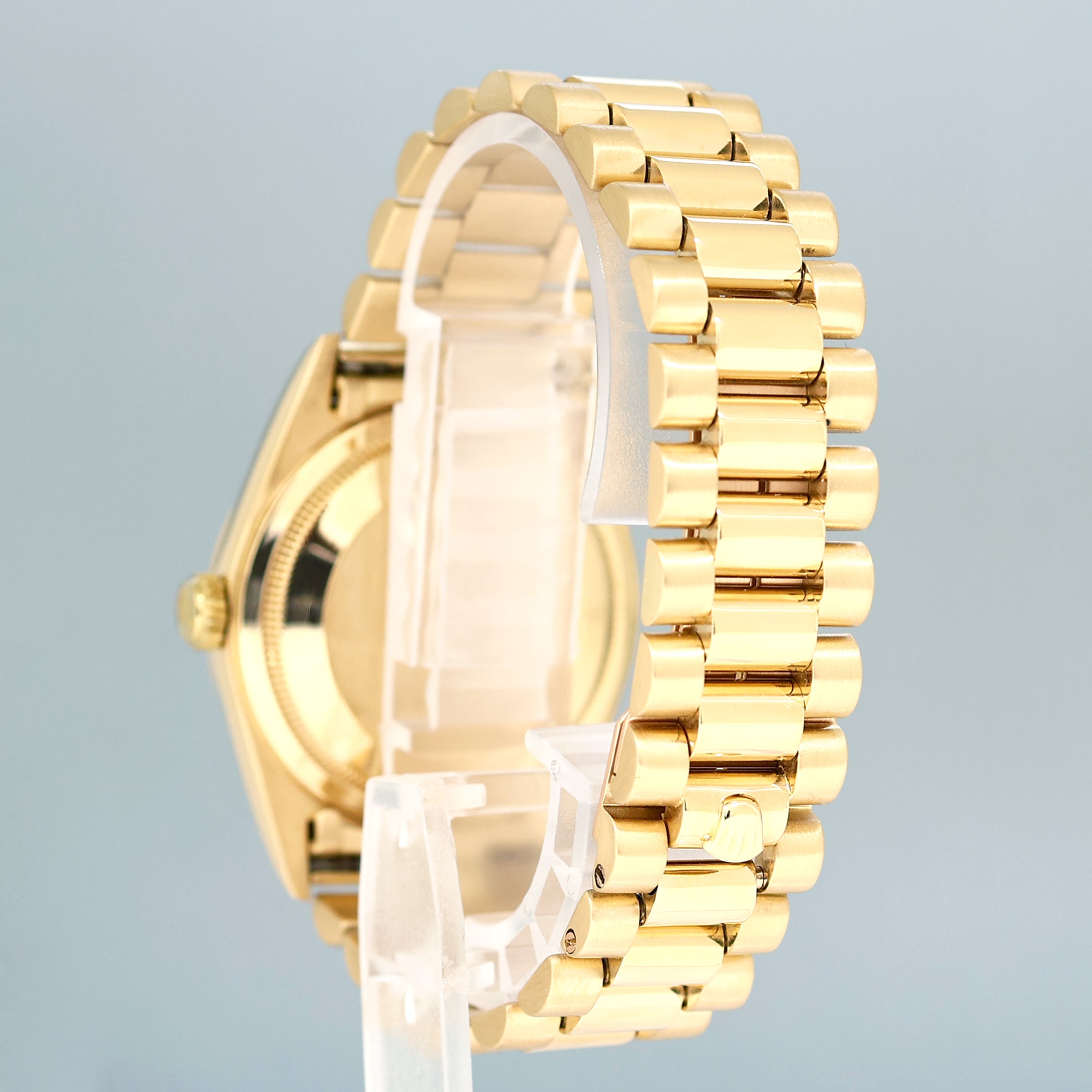 Rolex President Day Date Champagne Roman 18238 Double Quick Set Yellow Gold Watch