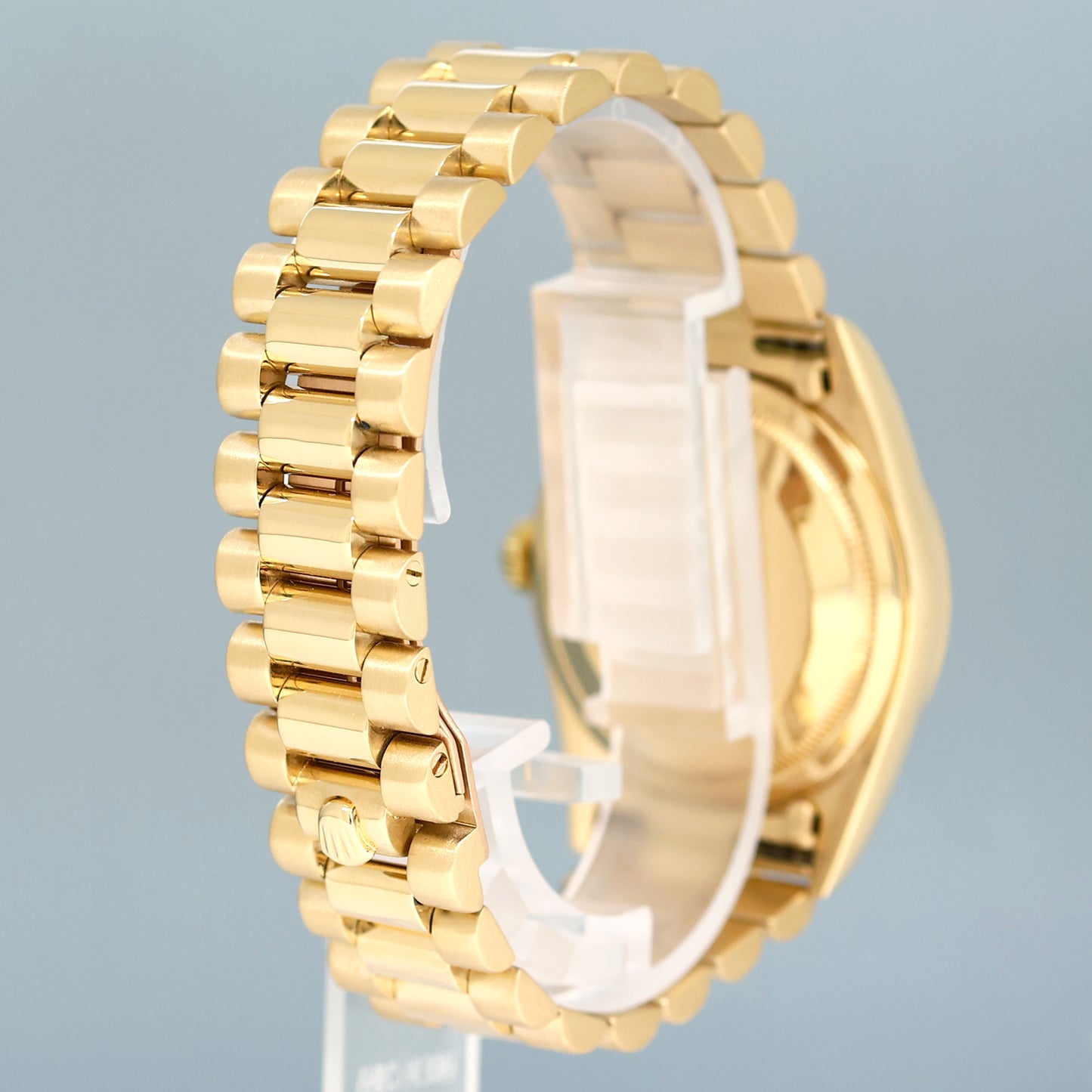 Rolex President Day Date Champagne Roman 18238 Double Quick Set Yellow Gold Watch