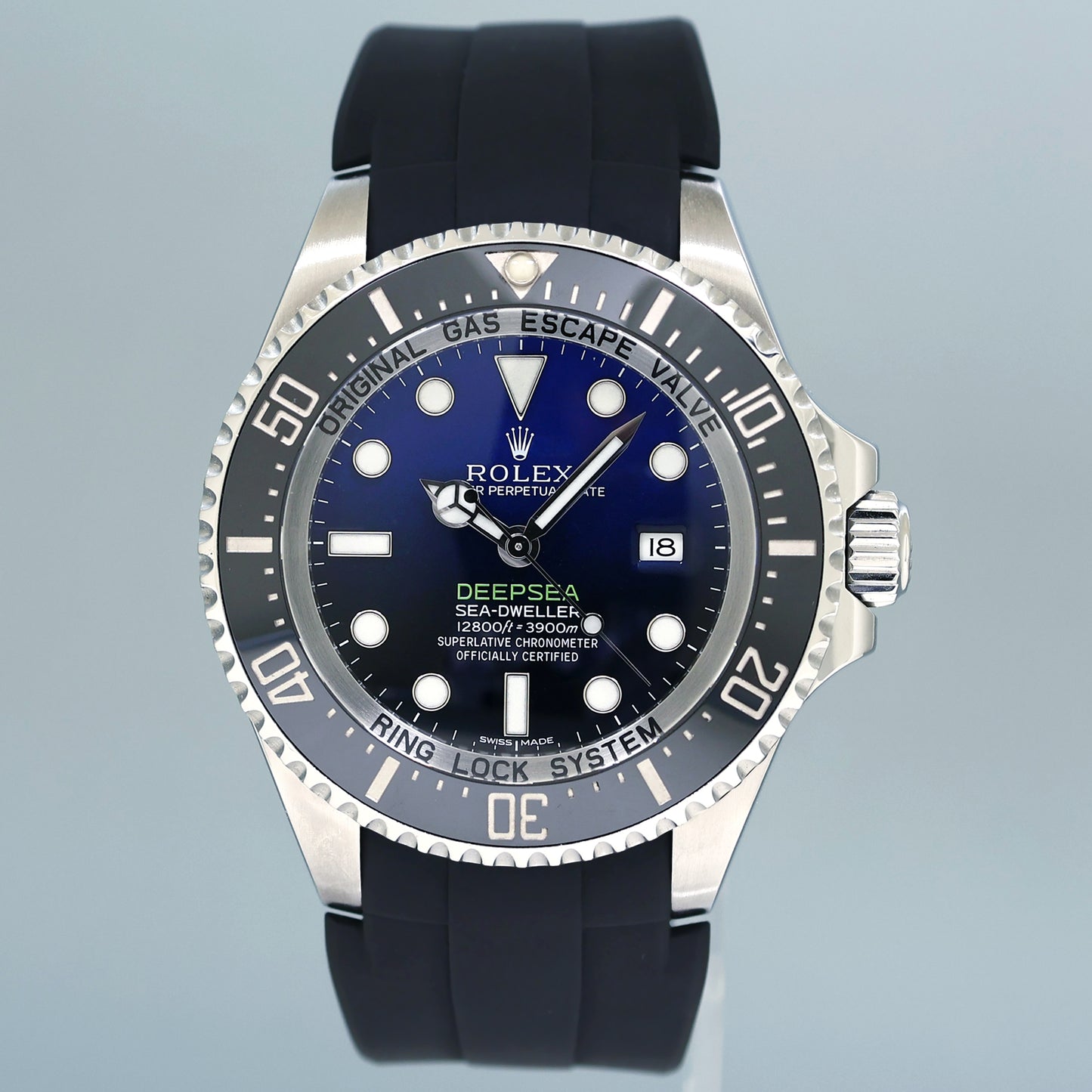 2016 MINT Rolex Sea-Dweller Deepsea James Cameron Blue 116660 44mm Watch Box
