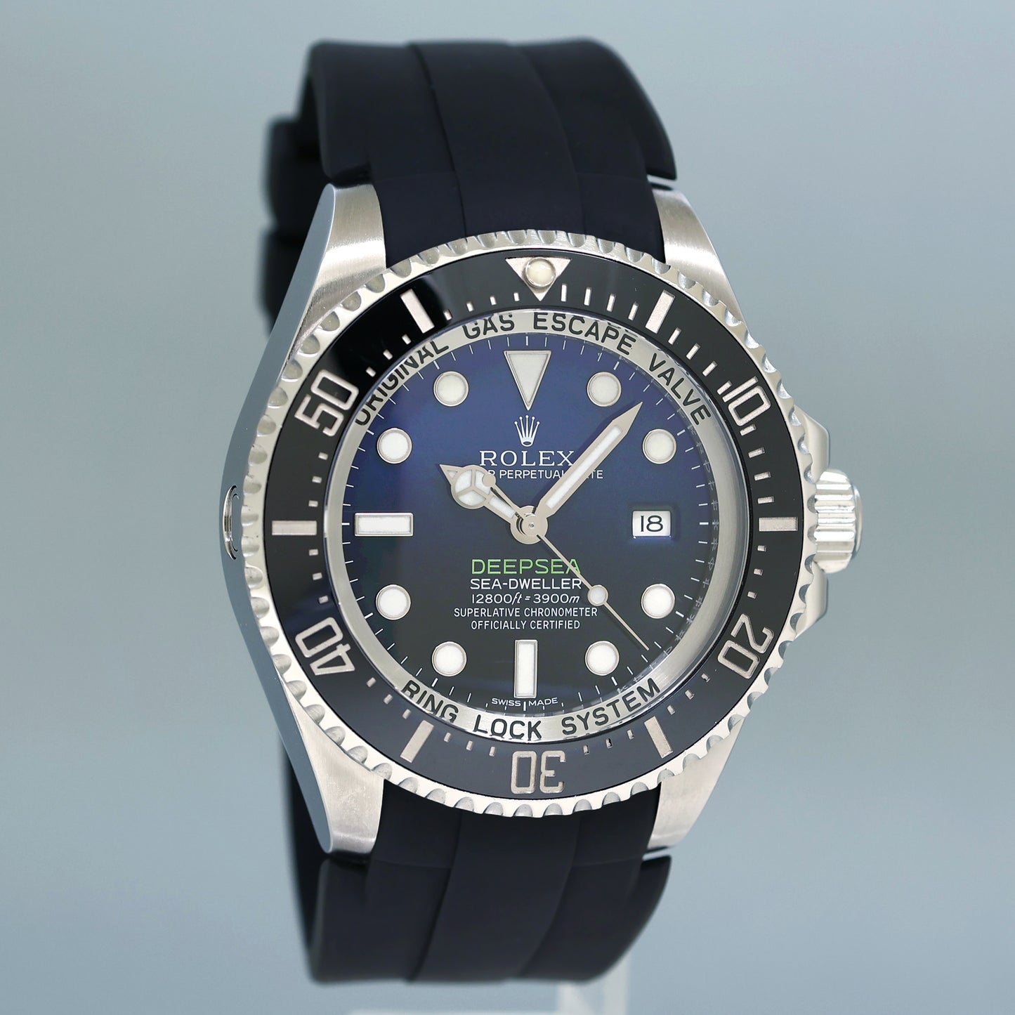 2016 MINT Rolex Sea-Dweller Deepsea James Cameron Blue 116660 44mm Watch Box