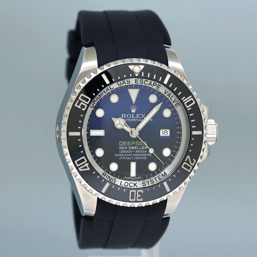 2016 MINT Rolex Sea-Dweller Deepsea James Cameron Blue 116660 44mm Watch Box