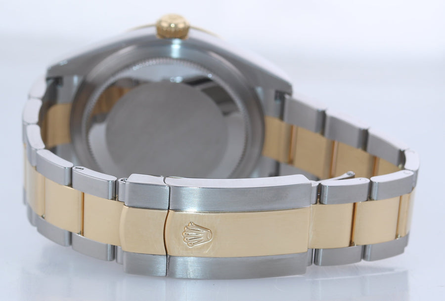 2020 NEW PAPERS Rolex Sky-Dweller 326933 Black Two Tone Gold Steel 42mm Watch Box