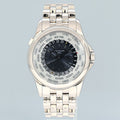 MINT PAPERS Patek Philippe 5130/1g 39mm White Gold Bracelet  World Time Watch Box