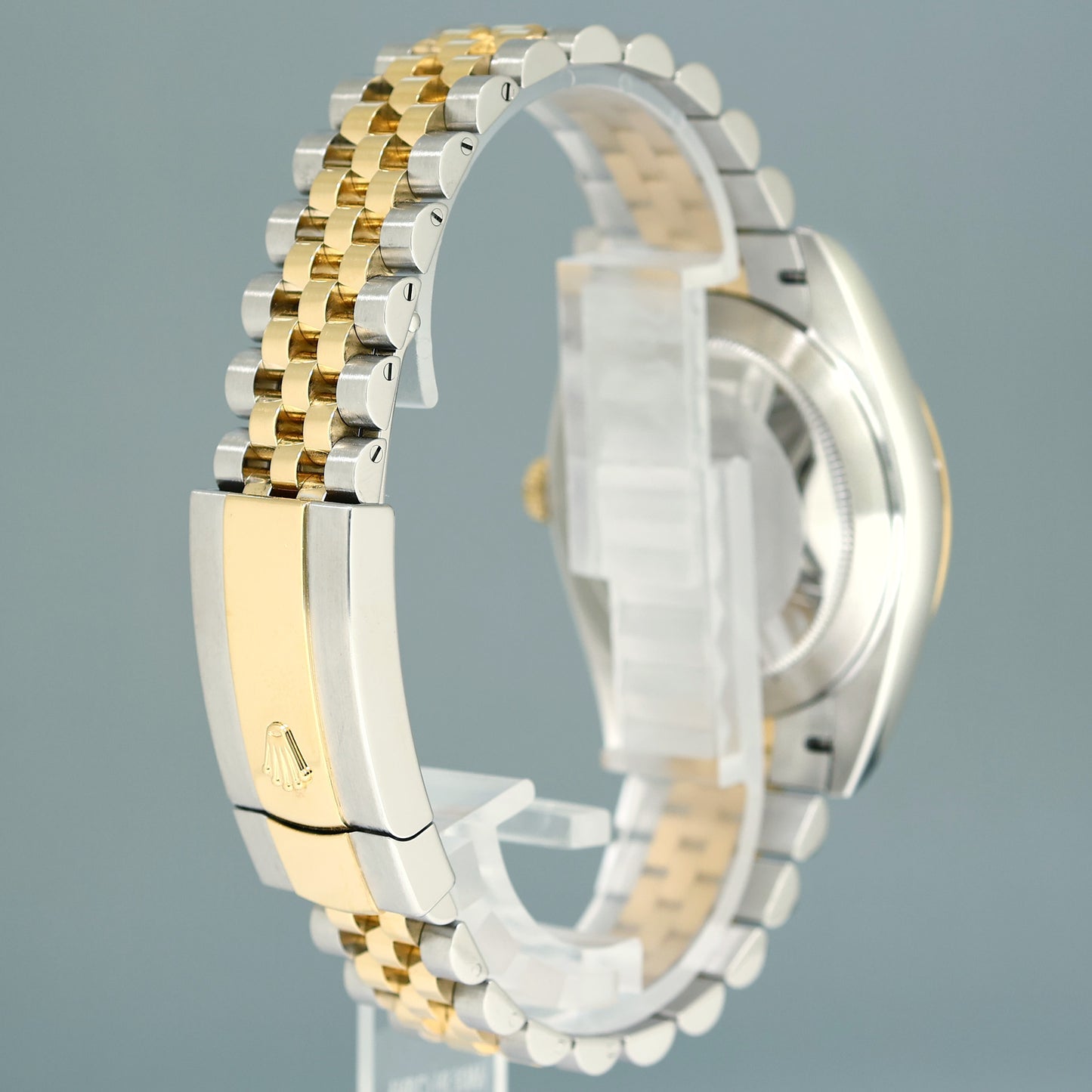 PAPERS MINT Rolex DateJust 41 Two Tone Yellow Gold Jubilee 126303 Champagne Watch