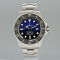 2022 NEW PAPERS Rolex Sea-Dweller Deepsea James Cameron Blue 126660 44mm Watch