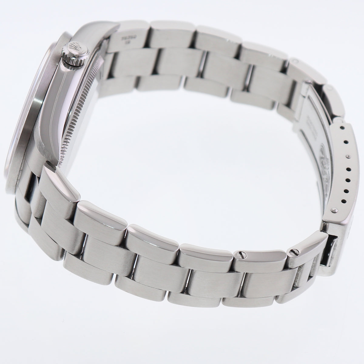 2005 MINT Rolex Air-King 14010 Silver Stick Dial 34mm Steel Watch Box