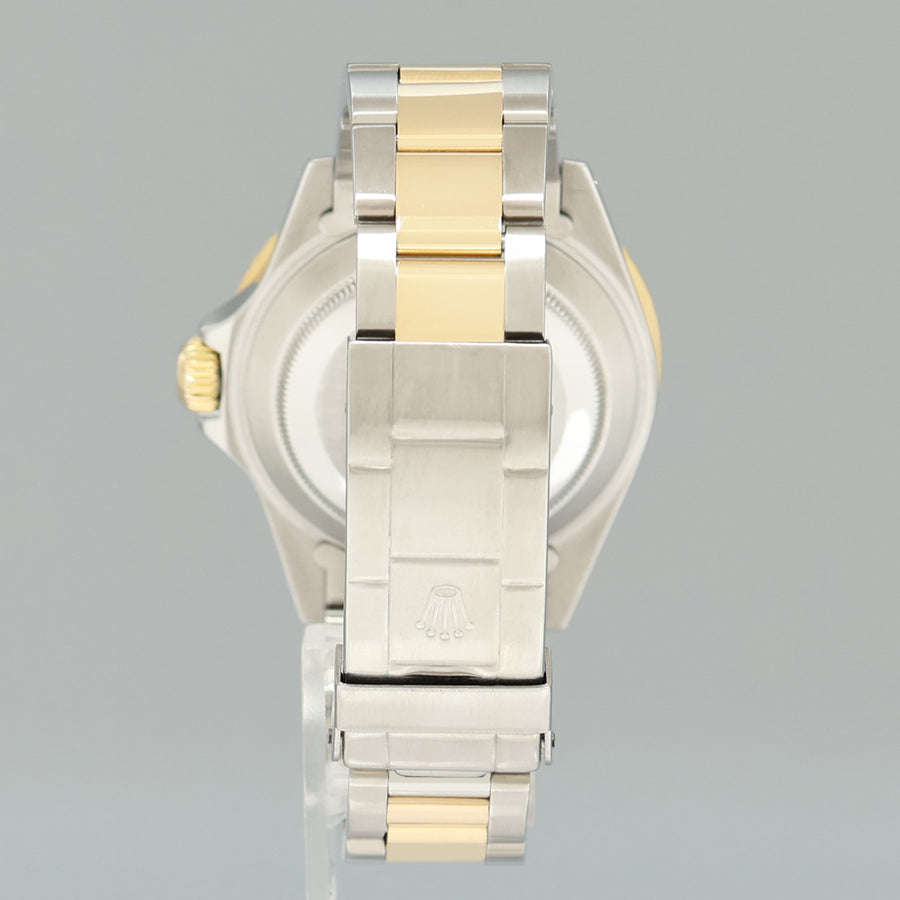 Rolex Submariner 16613LB Yellow Gold Steel Two Tone Yellow Gold Sunburst Blue Watch