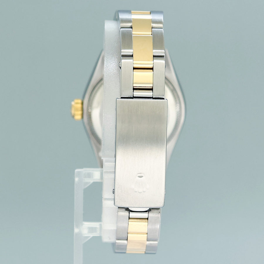 MINT Ladies Rolex DateJust 79163 Silver Roman Two-Tone Oyster Watch Box