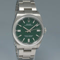 NEW PAPERS Rolex 126000 Oyster Perpetual 36mm Green Watch Box