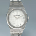 MINT Papers Audemars Piguet Royal Oak 41mm Steel 15500ST White Stick Watch Box