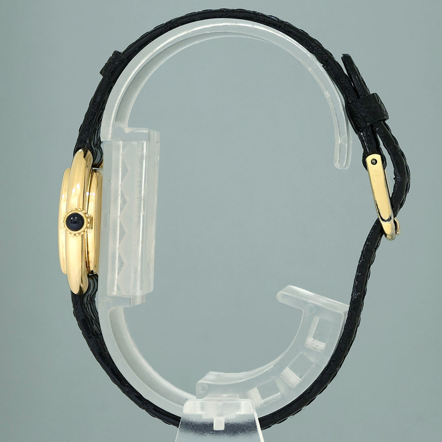 Ladies Vintage Cartier Ellipse 6708 18K Yellow Gold 26mm Watch
