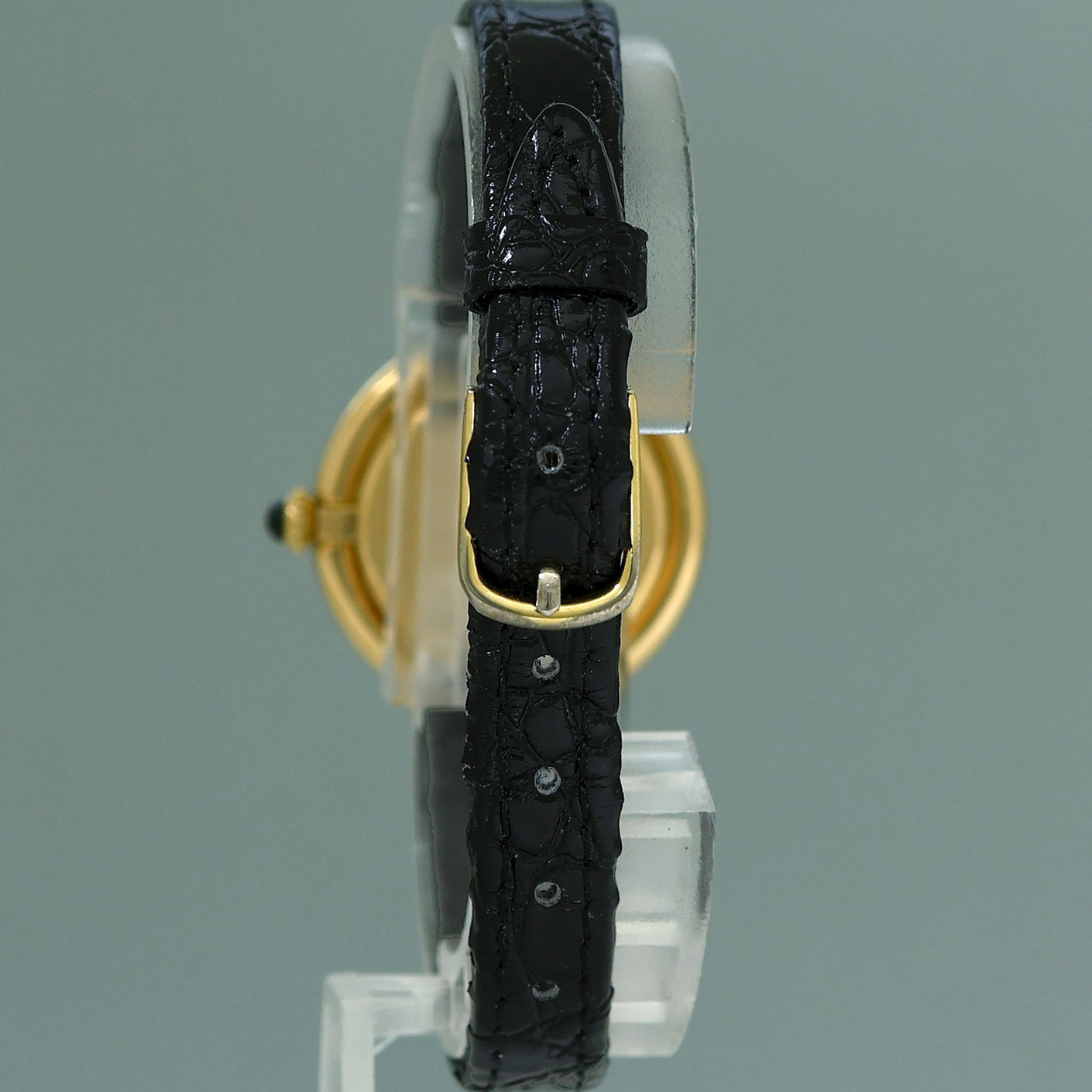 Ladies Vintage Cartier Ellipse 6708 18K Yellow Gold 26mm Watch