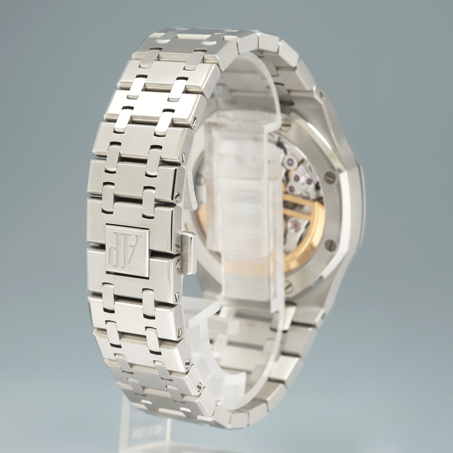 MINT Papers Audemars Piguet Royal Oak 41mm Steel 15500ST White Stick Watch Box