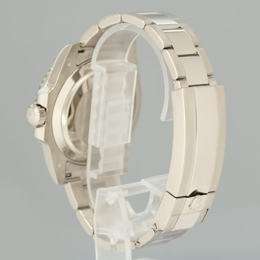 NEW 2019 PAPERS Rolex Submariner Blue Smurf 116619LB White Gold 40mm Watch Box