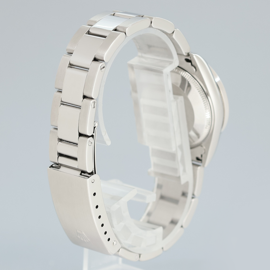 2001 Glacier Blue Diamond Ladies Rolex Midsize 31mm Datejust Oyster Steel 78240 Watch Box