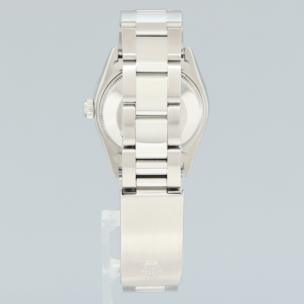 2001 Glacier Blue Diamond Ladies Rolex Midsize 31mm Datejust Oyster Steel 78240 Watch Box