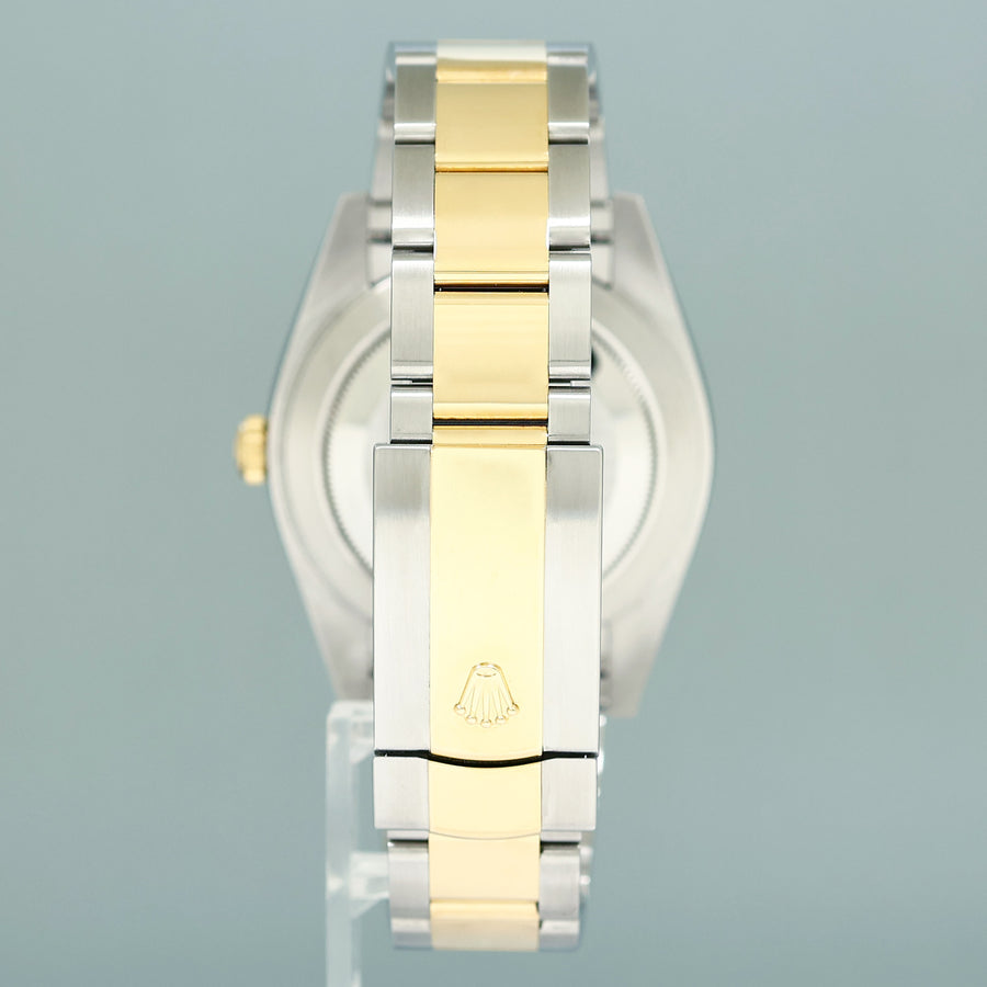 2022 NEW PAPERS 126333 Rolex DateJust 41 Two Tone Yellow Gold Wimbledon Watch Box
