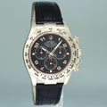 MINT 2010 Rolex Daytona White Gold 116519 Black Racing Leather Watch Box
